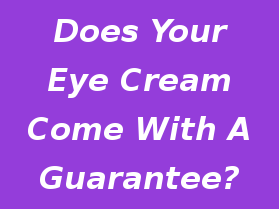 Under Eye Cream